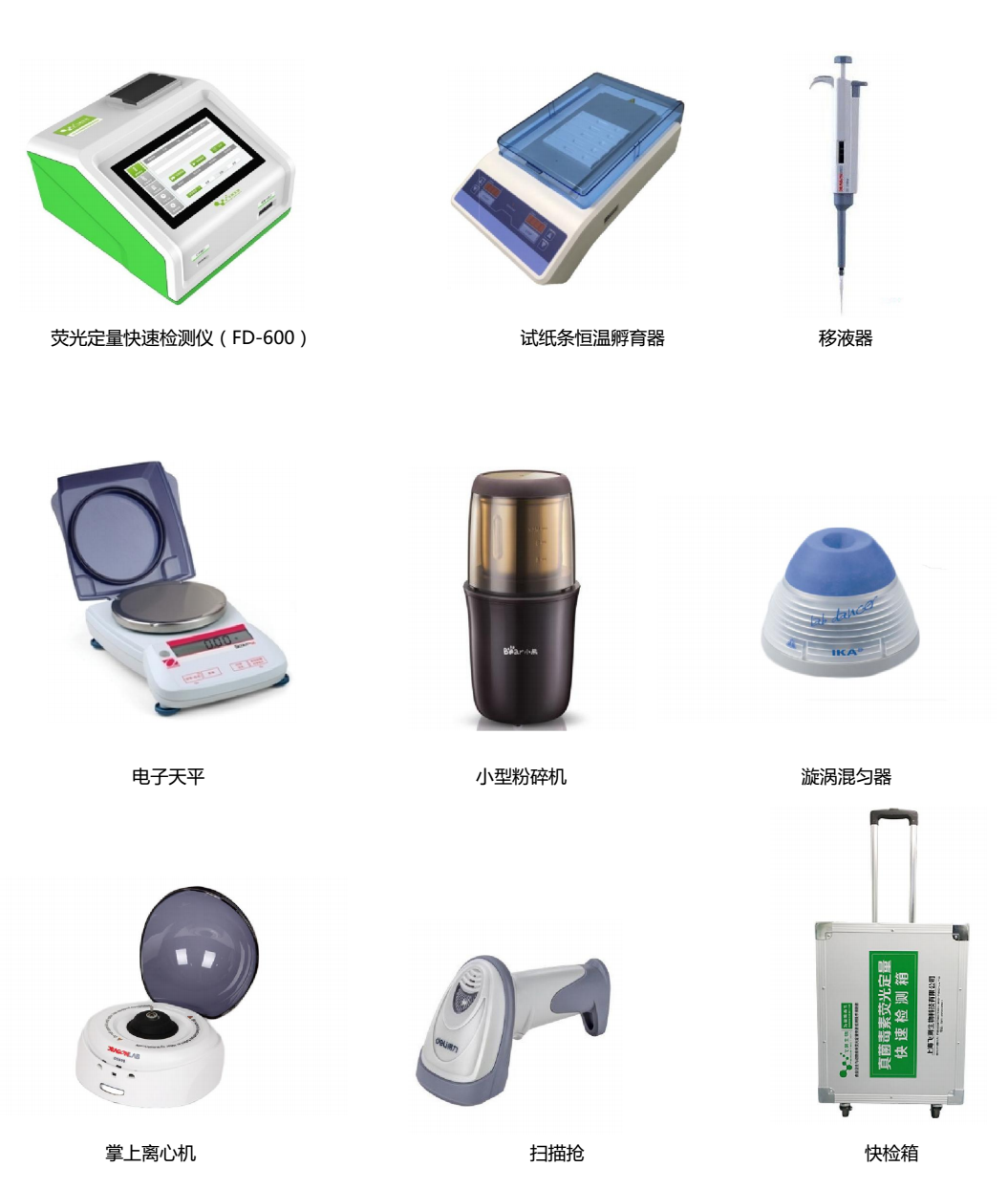 真菌毒素?zé)晒夥治鰞x檢測箱
